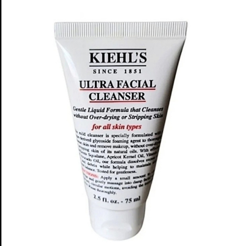 New! Kiehl's Ultra Facial Cream Kiehl's Ultra Facial Cleanser Size 2.5 oz